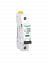 iC60L 1P 6А Автоматический выключатель 1-полюсный, 6А, 15кА (хар-ка C) Schneider Electric. Вид 1.