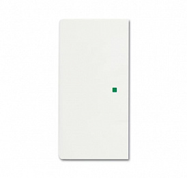 SR-2-884 Клавиша двойная free@home, future, белый бархат ABB. Вид 1