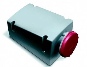 416 RL6 Розетка для монтажа на поверхность с подключением шлейфа 16A, 3P+N+E, IP44 ABB. Вид 1