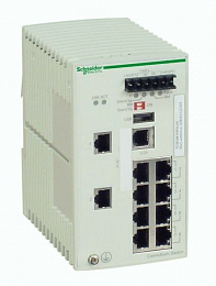 Коммутатор connexium (managed) 8tx/2sfp Schneider Electric. Вид 1