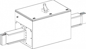 Секция разъедин. с авт.выкл. compact ns, 3l+n+per, cu, 1000а Schneider Electric. Вид 1