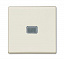 2006/1 UCGL-96-507 Выключатель 1-клавишный с подсветкой (шале/белый) Basic 55 ABB. Вид 1.