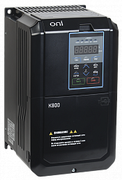 Преобразователь частоты K800 380В, 3 фазы 7,5-11 kW 18-24А серии ONI. Вид 1