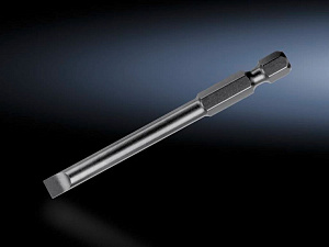 As биты с длинным стержнем sl 4,0х0,8 73мм с плоским шлицем 3шт RITTAL. Вид 1