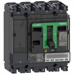 NSX250HB2 MIC6.2E-M 3P 150A Автоматический выключатель 3-полюсный, 150A, 100 kA Schneider Electric. Вид 1