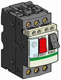 Авт.выкл. с комб.расцеп.0,16-0,25а+кон Schneider Electric. Вид 1