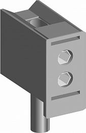 OZXT2 Комплект кабельных зажимов для подключения кабеля Al/Cu (16...120) (1уп.-3шт) ABB. Вид 1