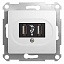 Розетка USB, механизм, 5В/1400 мА, 2х5В/700 мА (белый) Glossa Schneider Electric. Вид 1.