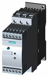 Устройство плавного пуска двигателя "SIRIUS" 38A, 18,5KW/400V, 200-480V AC, 110-230V AC/DC Siemens. Вид 1