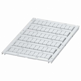 Маркир карты для клемм ab1 и multi9acti9, 6 лен,60симв, чист белая Schneider Electric. Вид 1