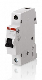 SH201L B20 Автоматический выключатель 1-полюсный, 20А, 4.5кА (хар-ка B) ABB. Вид 1