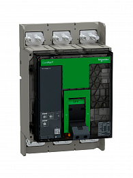 NS630bH Автоматический выключатель 3-полюсный, 630А, MIC 2.0, 70 kA Schneider Electric. Вид 1