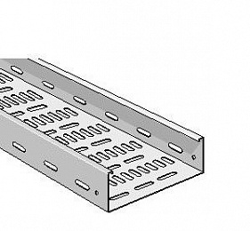 Лоток перф. w3/60-400 3м предв.оцинк Schneider Electric. Вид 1