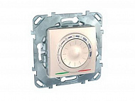 Термостат теплого пола с датчиком 10A (бежевый) Unica Schneider Electric
