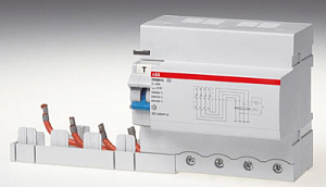 DDA804 A-S 100/300 Блок дифференциального тока 4-полюсный, 100А, 300mA, тип A-S ABB. Вид 1