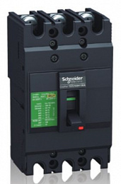 Автоматический выключатель 3-х полюсный 16А 7,5kA, подключ. под шину Schneider Electric. Вид 1