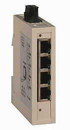 Коммутатор connexium (unmanaged) 4tx/1fx mm Schneider Electric. Вид 1