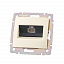 Кампьютерная розетка одиночная RJ45 Кат.6 UTP (слоновая кость ) Valena ALLURE Legrand. Вид 1.