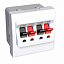 Аудио розетка двойная белая r9003 Schneider Electric. Вид 1.