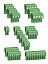 Терминальный блок с винтами на 42 вх/вых для Modicon M171/M172 Schneider Electric. Вид 1.