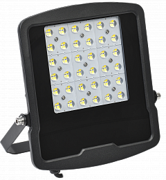 Прожектор LED СДО 08-100 PRO 60град 5000К IP65 черный IEK. Вид 1
