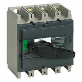 Выключатель-разъединитель Interpact INS630b, 3P, 630А (с черной ручкой) Schneider Electric
