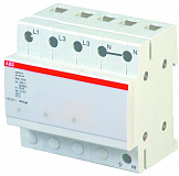 OVR T1+2 3N 15 255 7 Ограничитель перенапряжения 3P+N, тип 1+2, 255В, 15kA  ABB