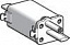 Предохранитель oe gf 160 Schneider Electric. Вид 1.