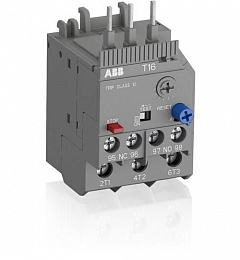 T16-0.55 Тепловое реле 0,41-0.55А для контакторов типа B6, B7, AS ABB. Вид 1