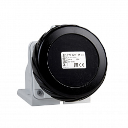 Розетка настенная pk винт. 32a IP67 500v 3pt Schneider Electric. Вид 1