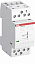 EN25-40N-06 Контактор модульный с ручным управлением (25А АС-1, 4НО) 230В AC/DC ABB. Вид 1.