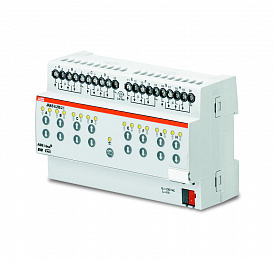 JRA/S 8.230.2.1 Активатор жалюзи 8-канальный с ручным упр., 230В, ABB. Вид 1