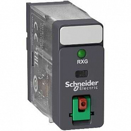 Реле промежут.,10а,1с/о,~220в, кн. +led Schneider Electric. Вид 1