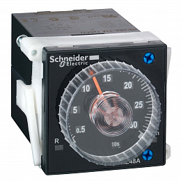 Реле времени на вкл 48х48 ~/=24-240в Schneider Electric. Вид 1