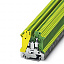 USLKG 3 N	Клемма защитного провода 4 кв.мм (желто-зеленая) Phoenix Contact. Вид 1.