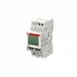 DW1 Цифровое реле времени с резервом питания, 1ПК 16А 230В AC (суточное/недельное) ABB. Вид 1