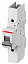 S801S UC K100 R Автоматический выключатель 1-полюсный, 100А, Icu=50кА (хар-ка K) ABB. Вид 1.