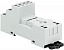 Цоколь cr-m2lc (логический) для реле cr-m 2пк, пружинный зажим ABB. Вид 1.