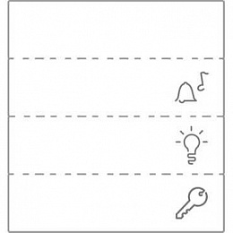 Нaбор этикеток для маркировки Mureva Styl Schneider Electric. Вид 1