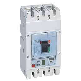 DPX3 630 Электронный 3-полюсный автомат 630А, 36kA (стационарный) Legrand. Вид 1