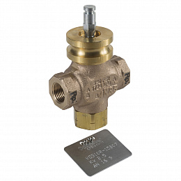 Клапан 3-ходовой резьбовой pn16 vg310r dn15 kvs 4,0 rp½ Schneider Electric. Вид 1