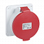 Розетка панельная бстр 16а 2P-E 380-415 IP44 Schneider Electric. Вид 1.