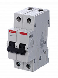 BMS412C20 Автоматический выключатель 2-полюсный, 20А, 4,5kA (хар-ка C) ABB. Вид 1