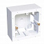 Коробка нар.монтажа 1x45 h=40мм r9003 Schneider Electric. Вид 1.