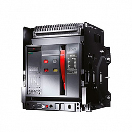 ВА-731 3P 1600А Воздушный 3х-полюсный автомат (выкатной) в сборе с моторным приводом 3P 1600А 80кА DEKraft. Вид 1