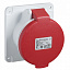 Розетка панельная винт 16а 2P-E 380-415 IP44 Schneider Electric. Вид 1.
