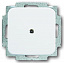2538-214-500 Заглушка с суппортом, серия Reflex SI, цвет альпийский белый ABB. Вид 1.