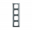 2514-98-507 Рамка 4-постовая с декоративной накладкой (бистро/голубой) Basic 55 ABB. Вид 1.