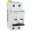 iC65N 2P 20А Автоматический выключатель 2-полюсный, 20А, 6кА (хар-ка C) Schneider Electric. Вид 1.