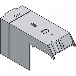 Заглушки Ш=600 мм,24 мод,RAL7035 (3 шт) ABB. Вид 1